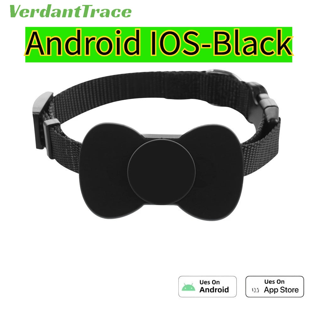 VerdanTrace Android IOS Pet Locator Anti Lost Tracking Anti Lost Cat Dog Findmy Global Positioning Alarm Cat Positioning Collar