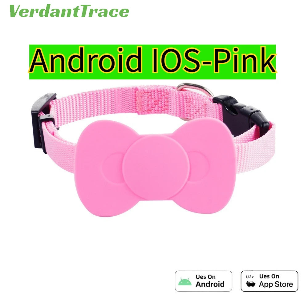 VerdanTrace Android IOS Pet Locator Anti Lost Tracking Anti Lost Cat Dog Findmy Global Positioning Alarm Cat Positioning Collar