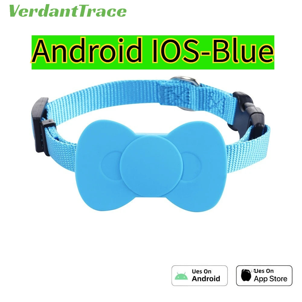 VerdanTrace Android IOS Pet Locator Anti Lost Tracking Anti Lost Cat Dog Findmy Global Positioning Alarm Cat Positioning Collar